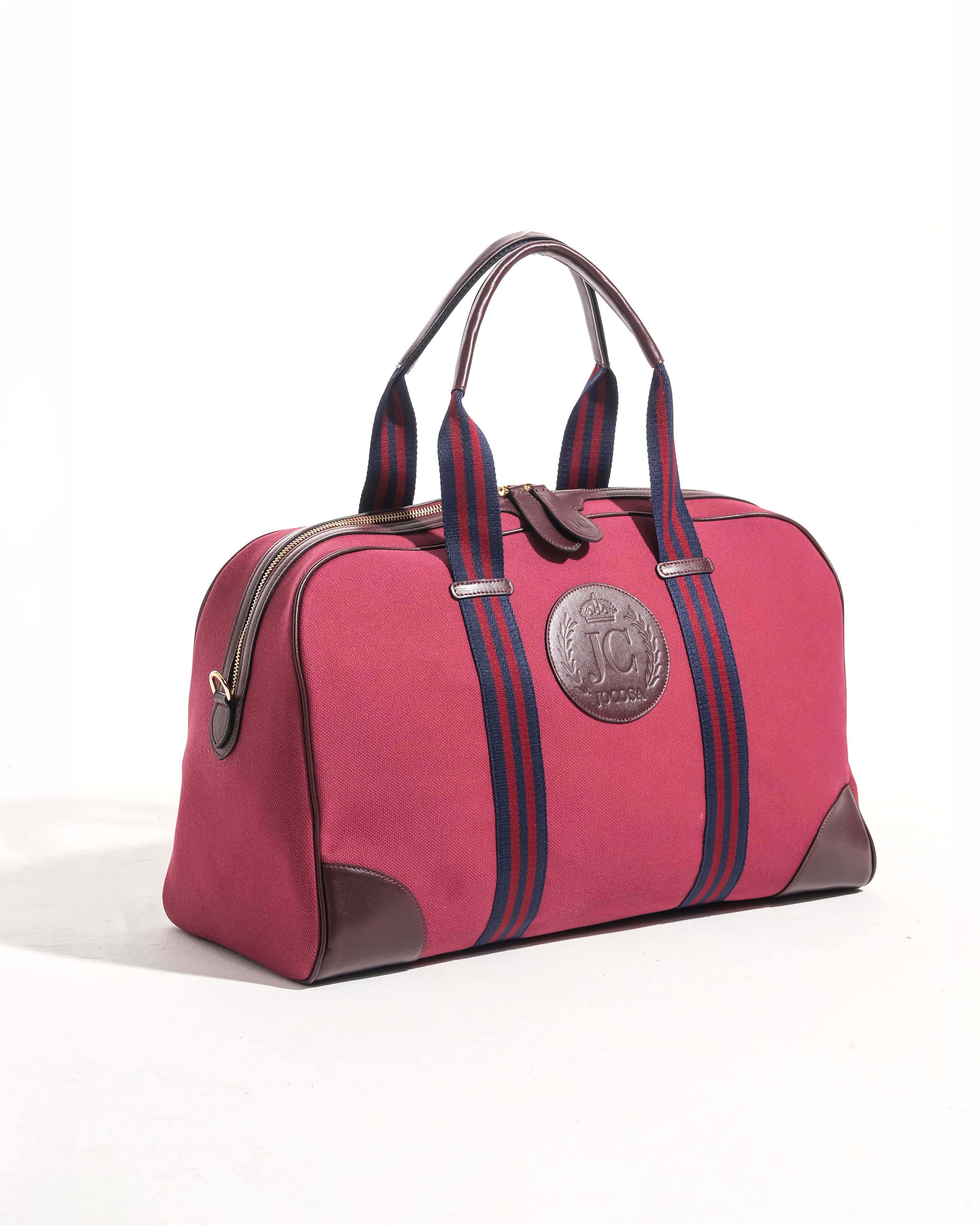 Daily Sport Bag - Bordeaux & Bordeaux with Bordeaux-Navy Strap