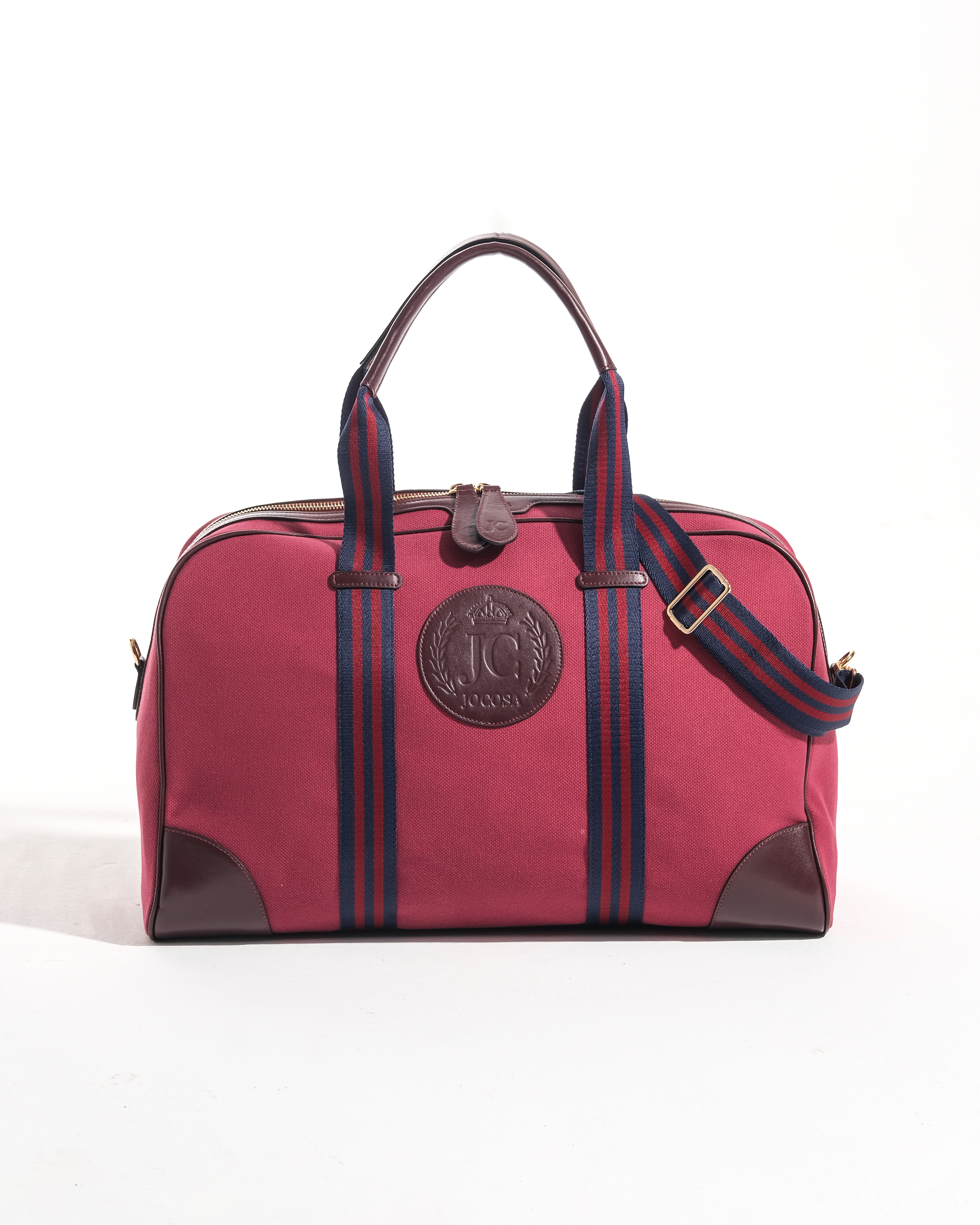 Daily Sport Bag - Bordeaux & Bordeaux with Bordeaux-Navy Strap