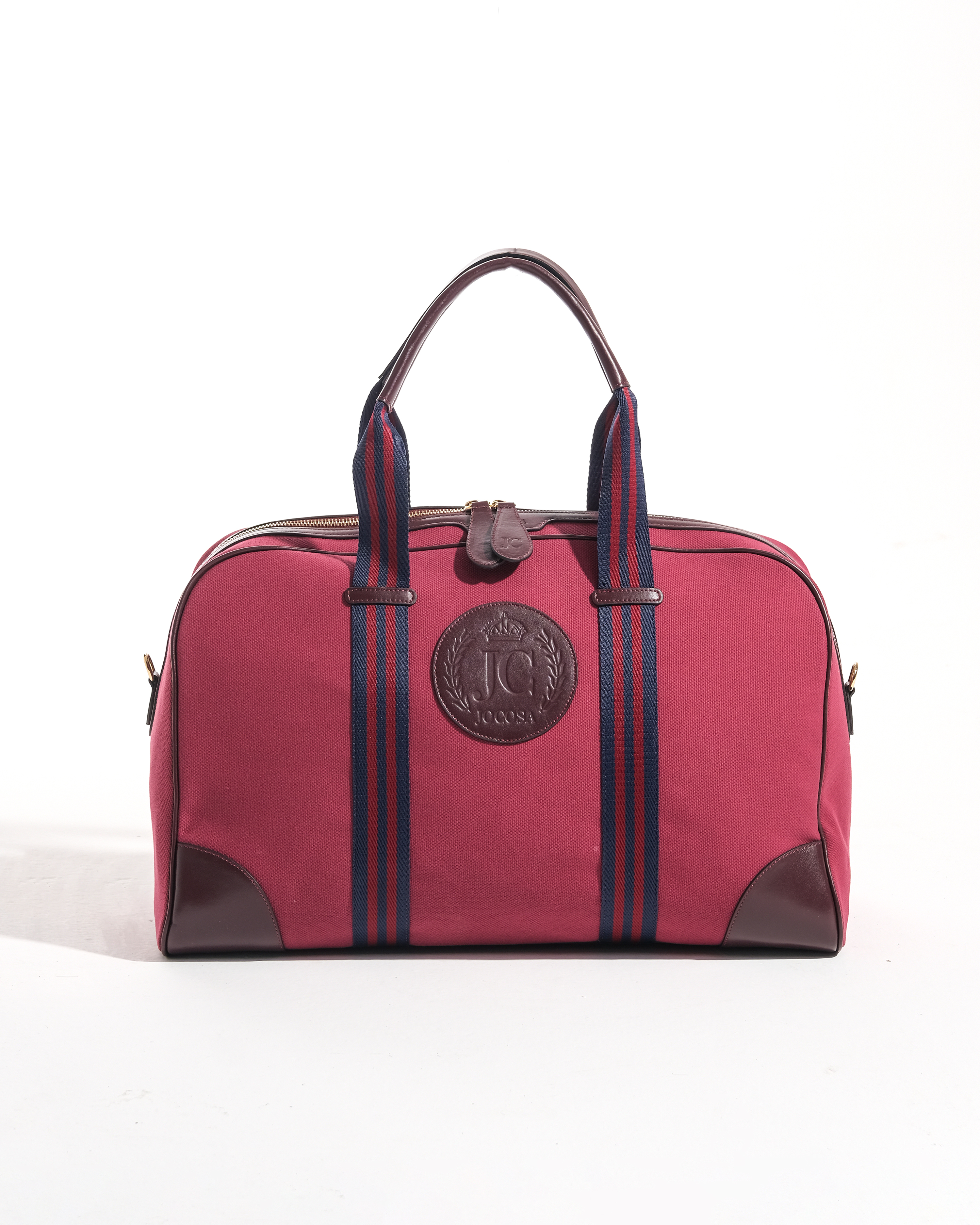 Daily Sport Bag - Bordeaux & Bordeaux with Bordeaux-Navy Strap