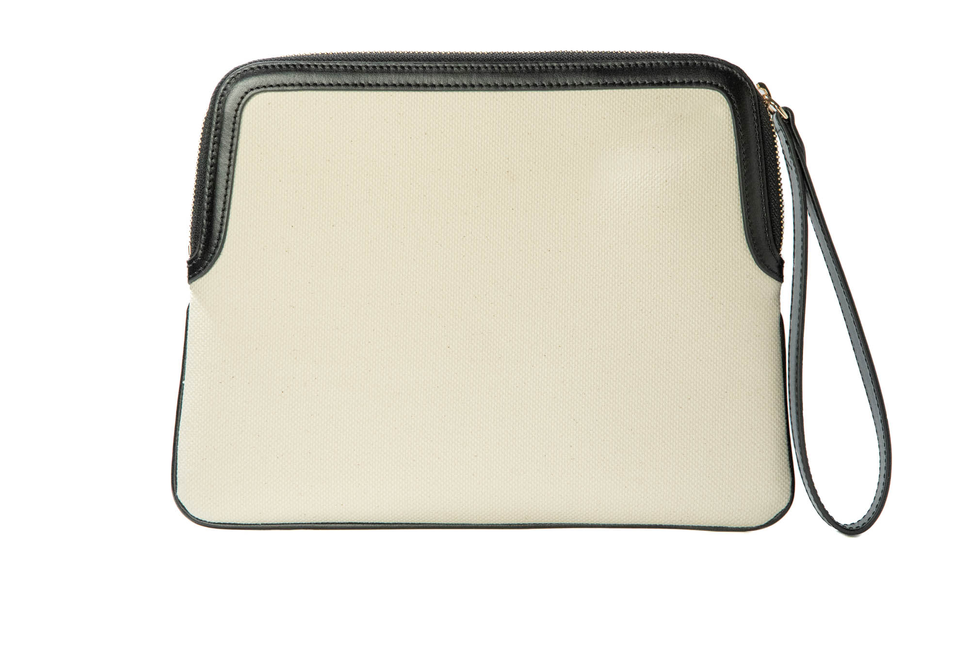 Clutch Bag - Ivory & Black